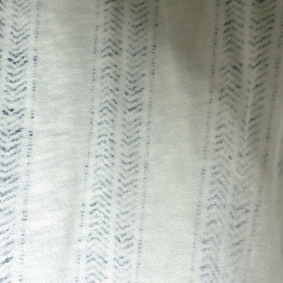 OCEAN DRIVE Hoodie Sweater Small White Black Stripe Drawstring Poncho Baja - Picture 8 of 13